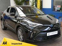 USED 2021 21 TOYOTA CHR 1.8 EXCEL 5d 121 BHP SAT NAV HEATED LEATHER REAR CAMERA PARKING SENSORS 1 OWNER TOYOTA WARRANTY TILL MARCH 2031