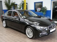USED 2014 64 BMW 3 SERIES 2.0 320D LUXURY 4d 184 BHP &pound;35 ROAD TAX VISIBILTY PACK MEDIA PACK BUSINESS SAT NAV LEATHER HEATED SEATS PARKING SENSORS 2 OWNER SERVICE HISTORY 6 MONTHS GOLD WARRANTY
