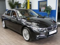 USED 2014 64 BMW 3 SERIES 2.0 320D LUXURY 4d 184 BHP &pound;35 ROAD TAX VISIBILTY PACK MEDIA PACK BUSINESS SAT NAV LEATHER HEATED SEATS PARKING SENSORS 2 OWNER SERVICE HISTORY 6 MONTHS GOLD WARRANTY