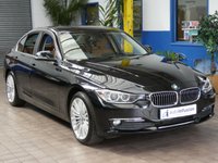 USED 2014 64 BMW 3 SERIES 2.0 320D LUXURY 4d 184 BHP &pound;35 ROAD TAX VISIBILTY PACK MEDIA PACK BUSINESS SAT NAV LEATHER HEATED SEATS PARKING SENSORS 2 OWNER SERVICE HISTORY 6 MONTHS GOLD WARRANTY