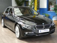 USED 2014 64 BMW 3 SERIES 2.0 320D LUXURY 4d 184 BHP &pound;35 ROAD TAX VISIBILTY PACK MEDIA PACK BUSINESS SAT NAV LEATHER HEATED SEATS PARKING SENSORS 2 OWNER SERVICE HISTORY 6 MONTHS GOLD WARRANTY