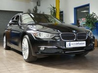 USED 2014 64 BMW 3 SERIES 2.0 320D LUXURY 4d 184 BHP &pound;35 ROAD TAX VISIBILTY PACK MEDIA PACK BUSINESS SAT NAV LEATHER HEATED SEATS PARKING SENSORS 2 OWNER SERVICE HISTORY 6 MONTHS GOLD WARRANTY