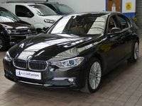 USED 2014 64 BMW 3 SERIES 2.0 320D LUXURY 4d 184 BHP &pound;35 ROAD TAX VISIBILTY PACK MEDIA PACK BUSINESS SAT NAV LEATHER HEATED SEATS PARKING SENSORS 2 OWNER SERVICE HISTORY 6 MONTHS GOLD WARRANTY