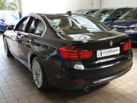 USED 2014 64 BMW 3 SERIES 2.0 320D LUXURY 4d 184 BHP &pound;35 ROAD TAX VISIBILTY PACK MEDIA PACK BUSINESS SAT NAV LEATHER HEATED SEATS PARKING SENSORS 2 OWNER SERVICE HISTORY 6 MONTHS GOLD WARRANTY