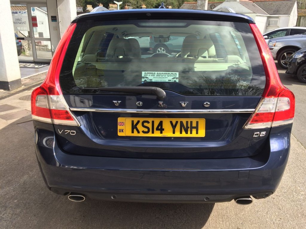 USED 2014 14 VOLVO V70 2.4 D5 SE LUX 5d 212 BHP DRIVERS SUPPORT PACK / WINTER PACK
