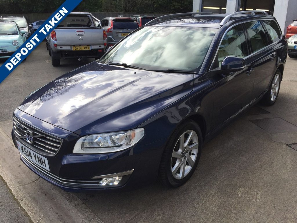 USED 2014 14 VOLVO V70 2.4 D5 SE LUX 5d 212 BHP DRIVERS SUPPORT PACK / WINTER PACK