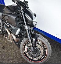 USED 2014 14 DUCATI DIAVEL Dark Edition, serviced and belt change done by DC Motorcycles Ride Modes, sounds as it looks, Amazing, this bike is so comfortable for shorter legged riders, it offers 3 modes of crazyness, and has an integrated grab rail that can but put out of sight, this really is an animal to ride and will give you so much enjoyment.