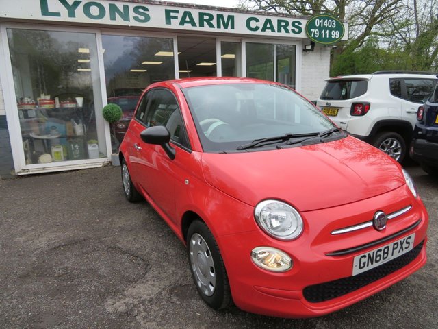 2018 68 Fiat 500 1.2 POP 3d 69 BHP NEW SHAPE