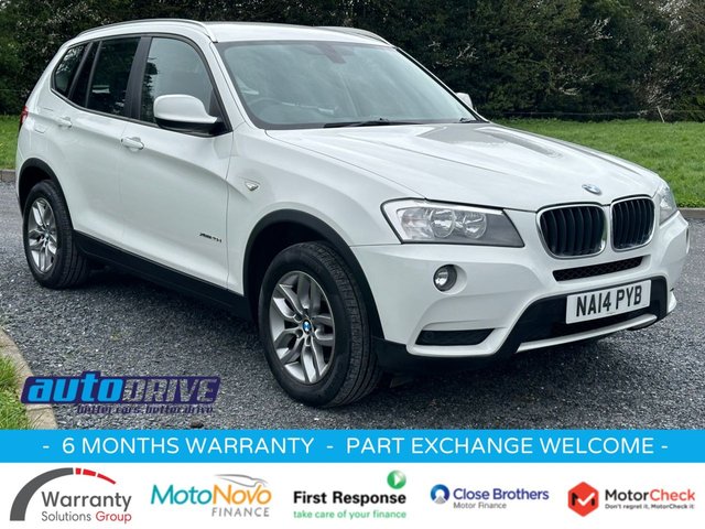 2014 14 BMW X3 2.0 XDRIVE20D SE 5d 181 BHP