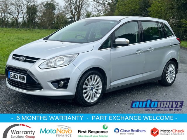 2013 63 Ford Grand C-Max 1.6 TITANIUM TDCI 5d 114 BHP
