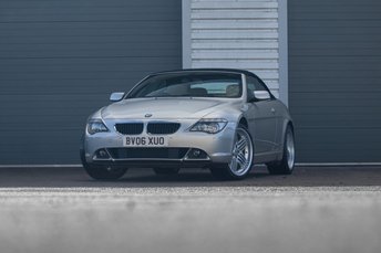 2006 BMW 6 SERIES 3.0 630I SPORT 2d 255 BHP &pound;12995.00