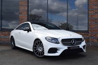USED 2019 68 MERCEDES-BENZ E-CLASS 2.0 E 300 AMG LINE PREMIUM PLUS 2d 241 BHP DIAMOND WHITE / PREMIUM PLUS!!