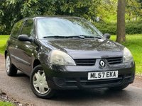 USED 2007 57 RENAULT CLIO 1.1 CAMPUS 8V 3d 58 BHP 