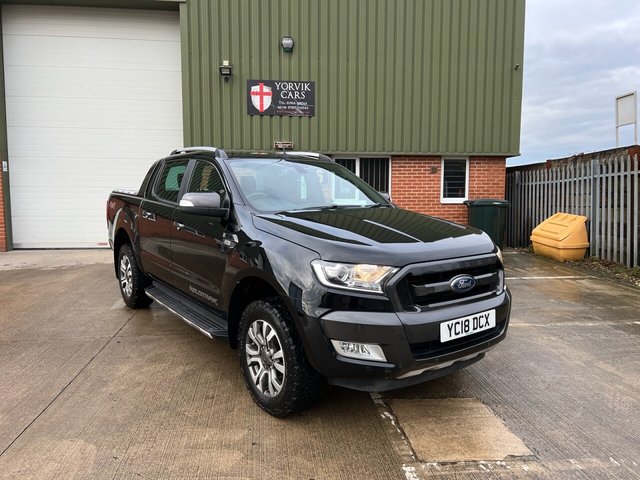 2018 18 Ford Ranger 3.2 WILDTRAK 4X4 DCB TDCI 4d 197 BHP
