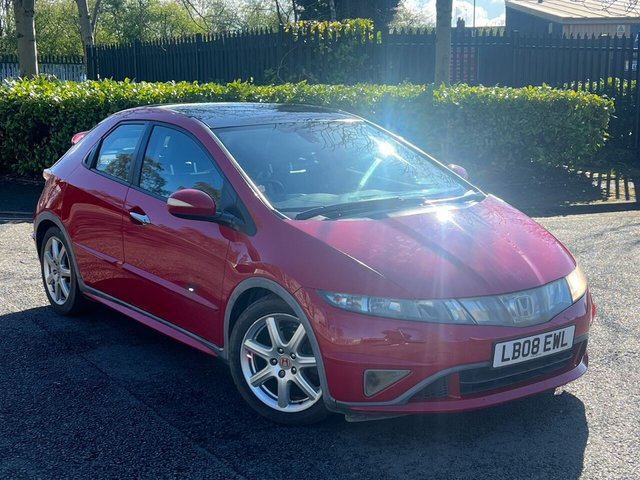 2008 08 Honda Civic 1.8 EX I-VTEC  5d 139 BHP
