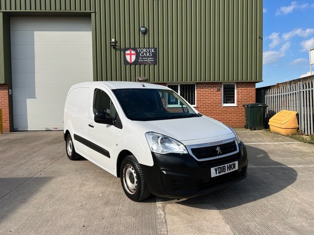 2018 18 Peugeot Partner 1.6 BLUE HDI SE L1 75 BHP