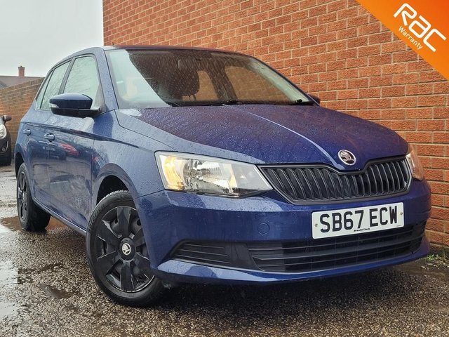 2017 67 Skoda Fabia 1.0 S MPI 5d 59 BHP