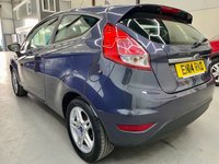 USED 2014 14 FORD FIESTA  1.25 Zetec Hatchback 3dr Petrol Manual Euro 5 (82 ps) &pound;35Tax,Bluetooth,Belt Done
