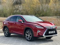 USED 2017 17 LEXUS RX 3.5 450H LUXURY 5d 259 BHP 