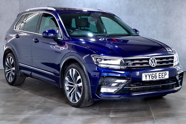 2016 66 Volkswagen Tiguan 2.0 R-LINE TDI BLUEMOTION TECHNOLOGY DSG 5d 148 BHP
