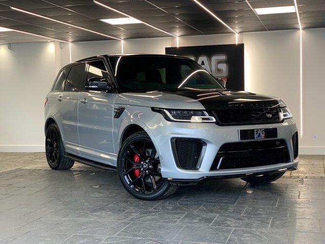 USED 2021 71 LAND ROVER RANGE ROVER SPORT 5.0 SVR 5d 567 BHP GREAT SPEC | STUNNING CAR