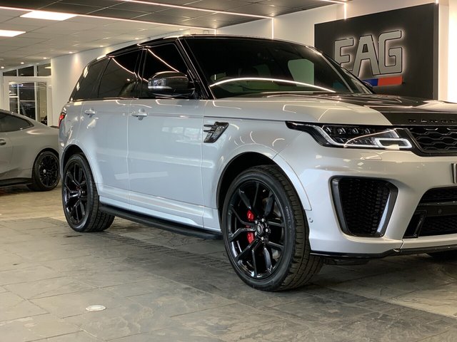 USED 2021 71 LAND ROVER RANGE ROVER SPORT 5.0 SVR 5d 567 BHP GREAT SPEC | STUNNING CAR