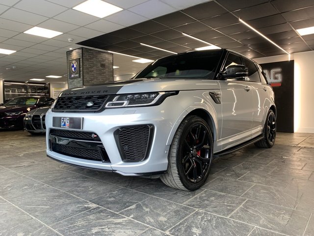 USED 2021 71 LAND ROVER RANGE ROVER SPORT 5.0 SVR 5d 567 BHP GREAT SPEC | STUNNING CAR