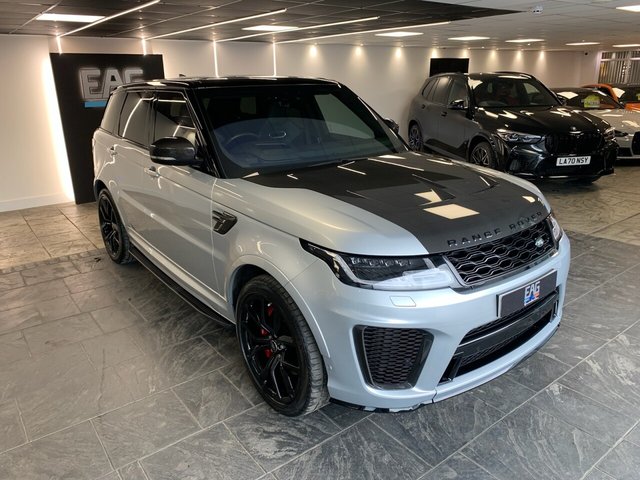 USED 2021 71 LAND ROVER RANGE ROVER SPORT 5.0 SVR 5d 567 BHP GREAT SPEC | STUNNING CAR
