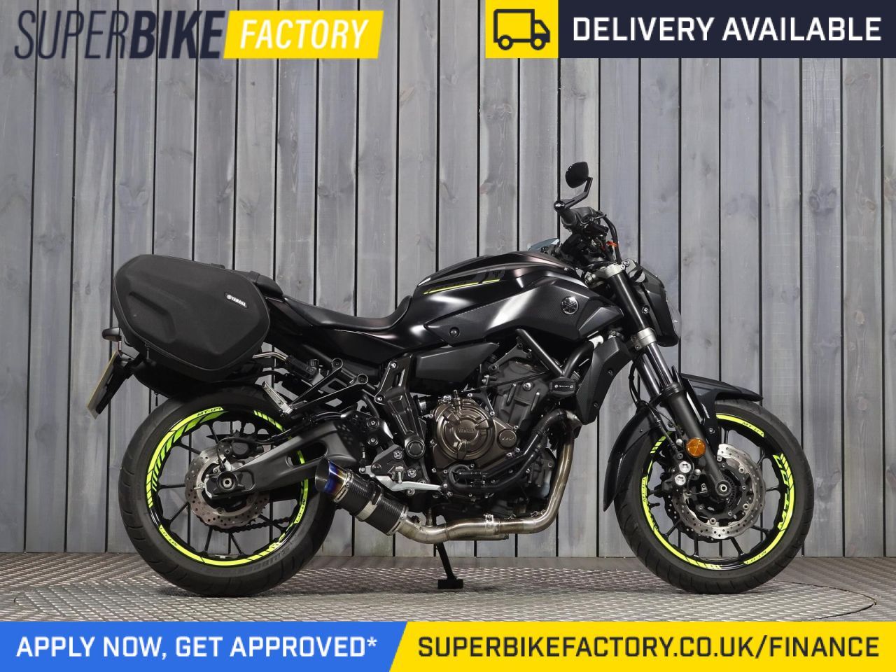 2017 YAMAHA MT-07 BLACK with 6270 miles - Used Motorbikes Dealer ...
