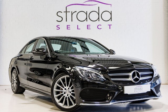 2016 66 Mercedes-Benz C-Class 2.1 C220 D AMG LINE PREMIUM 4d 170 BHP