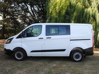 USED 2019 19 FORD TRANSIT CUSTOM 2.0 300 BASE DCIV L1 H1 104 BHP www.suffolkcarcentre.co.uk - Located at Ilketshall