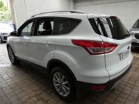 USED 2015 64 FORD KUGA 2.0 TITANIUM TDCI 5d 148 BHP PART LEATHER CRUISE CONTROL 2 OWNERS FROM NEW WARRANTY