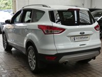 USED 2015 64 FORD KUGA 2.0 TITANIUM TDCI 5d 148 BHP PART LEATHER CRUISE CONTROL 2 OWNERS FROM NEW WARRANTY
