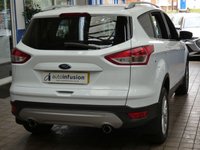 USED 2015 64 FORD KUGA 2.0 TITANIUM TDCI 5d 148 BHP PART LEATHER CRUISE CONTROL 2 OWNERS FROM NEW WARRANTY