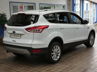 USED 2015 64 FORD KUGA 2.0 TITANIUM TDCI 5d 148 BHP PART LEATHER CRUISE CONTROL 2 OWNERS FROM NEW WARRANTY