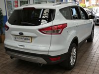 USED 2015 64 FORD KUGA 2.0 TITANIUM TDCI 5d 148 BHP PART LEATHER CRUISE CONTROL 2 OWNERS FROM NEW WARRANTY