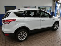 USED 2015 64 FORD KUGA 2.0 TITANIUM TDCI 5d 148 BHP PART LEATHER CRUISE CONTROL 2 OWNERS FROM NEW WARRANTY