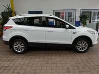 USED 2015 64 FORD KUGA 2.0 TITANIUM TDCI 5d 148 BHP PART LEATHER CRUISE CONTROL 2 OWNERS FROM NEW WARRANTY