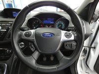 USED 2015 64 FORD KUGA 2.0 TITANIUM TDCI 5d 148 BHP PART LEATHER CRUISE CONTROL 2 OWNERS FROM NEW WARRANTY
