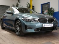 USED 2021 70 BMW 3 SERIES 2.0 330E SPORT PRO 4d 288 BHP SAT NAV HEATED LEATHER REAR VIEW CAMERA PARKING SENSORS 1 OWNER FULL BMW SERVICE HISTORY 6 MONTHS GOLD WARRANTY