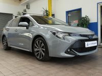 USED 2021 21 TOYOTA COROLLA 1.8 DESIGN 5d 121 BHP SAT NAV PART LEATHER INTERIOR HEATED SEATS REAR CAMERA CRUISE CONTROL PARKING SENSORS 1 OWNER TOYOTA WARRANTY TILL MARCH 2031