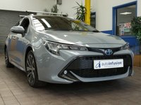 USED 2021 21 TOYOTA COROLLA 1.8 DESIGN 5d 121 BHP SAT NAV PART LEATHER INTERIOR HEATED SEATS REAR CAMERA CRUISE CONTROL PARKING SENSORS 1 OWNER TOYOTA WARRANTY TILL MARCH 2031