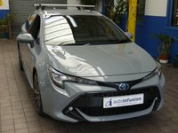 USED 2021 21 TOYOTA COROLLA 1.8 DESIGN 5d 121 BHP SAT NAV PART LEATHER INTERIOR HEATED SEATS REAR CAMERA CRUISE CONTROL PARKING SENSORS 1 OWNER TOYOTA WARRANTY TILL MARCH 2031