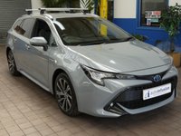 USED 2021 21 TOYOTA COROLLA 1.8 DESIGN 5d 121 BHP SAT NAV PART LEATHER INTERIOR HEATED SEATS REAR CAMERA CRUISE CONTROL PARKING SENSORS 1 OWNER TOYOTA WARRANTY TILL MARCH 2031