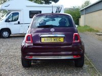 USED 2019 19 FIAT 500 1.2 LOUNGE 3d 69 BHP www.suffolkcarcentre.co.uk - Located at Reydon