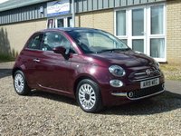 USED 2019 19 FIAT 500 1.2 LOUNGE 3d 69 BHP www.suffolkcarcentre.co.uk - Located at Reydon