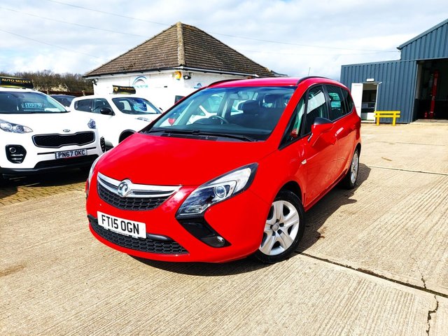 View our VAUXHALL ZAFIRA TOURER