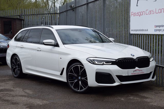 2021 21 BMW 5 Series 2.0 520D M SPORT TOURING MHEV 5d 188 BHP