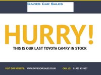 USED 2021 21 TOYOTA CAMRY 2.5 VVT-I DESIGN 4d 215 BHP Buy Online. Nationwide Delivery. Click Collect
