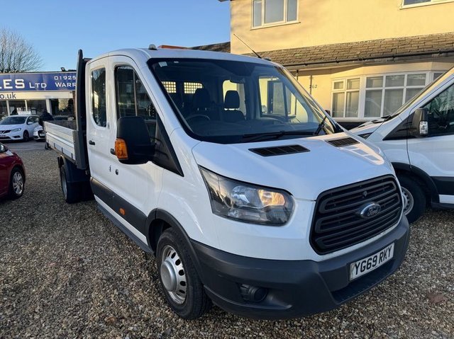 View our Ford Transit 2.0 350 L3 DCB DCC DRW 129 BHP